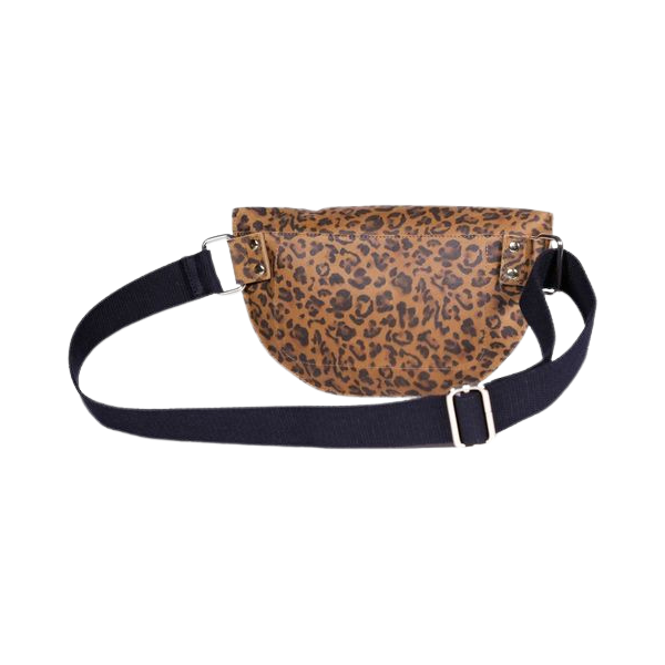 CRAIE STUDIO - SAC BANANE "SMILE" EN CUIR LÉO FAUVE