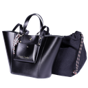 CRAIE STUDIO - SAC SEAU EN CUIR NOIR