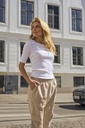 KAFFE - T-SHIRT "KACARNA" BLANC
