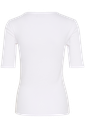 KAFFE - T-SHIRT "KACARNA" BLANC