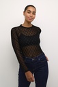 KAFFE - T-SHIRT "KAMINA" NOIR