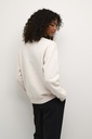 KAFFE - SWEAT "KAMOLLY" GRIS PLUME