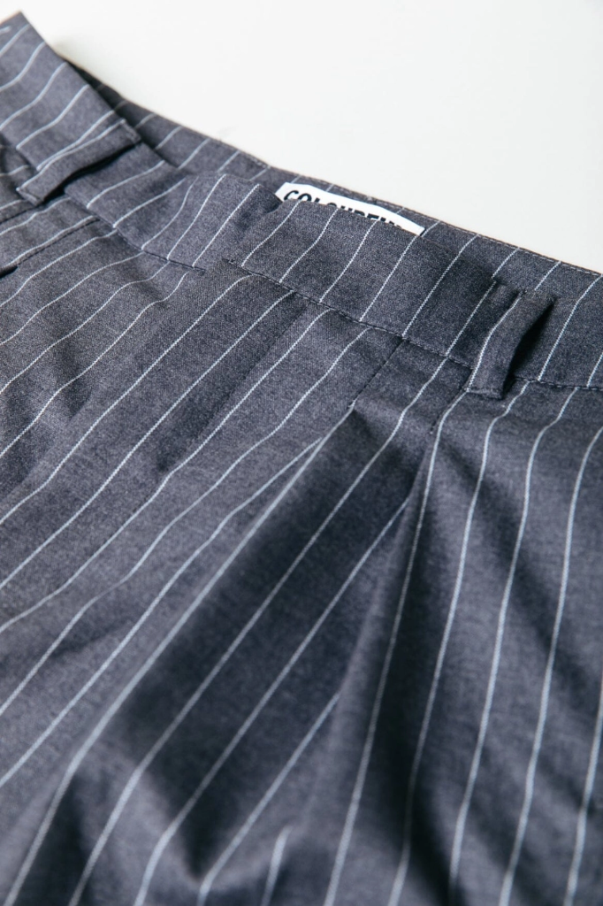 COLOURFULREBEL - PANTALON "RUS" STRAIGHT - ANTHRACITE