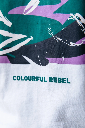 COLOURFULREBEL - T-SHIRT À FLEURS ABSTRAITES - BLANC