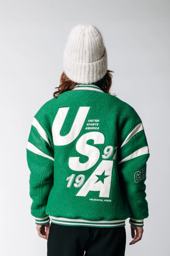 COLOURFUL REBEL - VESTE BOMBER "JOAN" - VERTE