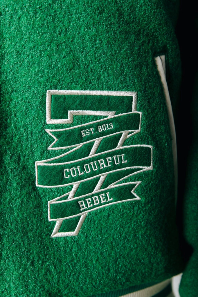 COLOURFUL REBEL - VESTE BOMBER "JOAN" - VERTE
