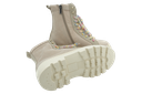 MÉLINÉ - BOTTE BEIGE À LACETS COLORÉS