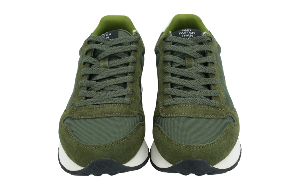 SUN68 - BASKET "TOM SOLID" KAKI FONCÉE