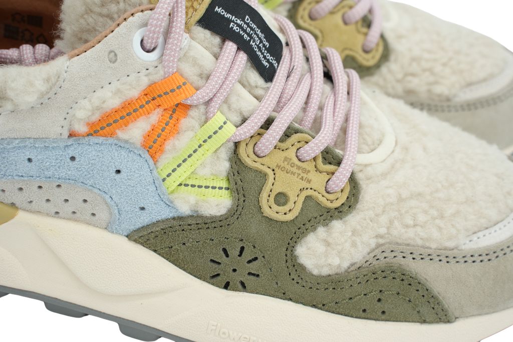 FLOWERS MOUNTAIN - YAMANO 3 BEIGE-MILITARE-CELESTE