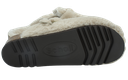 SCHOLL - SABOTS BEIGE FOURRÉS