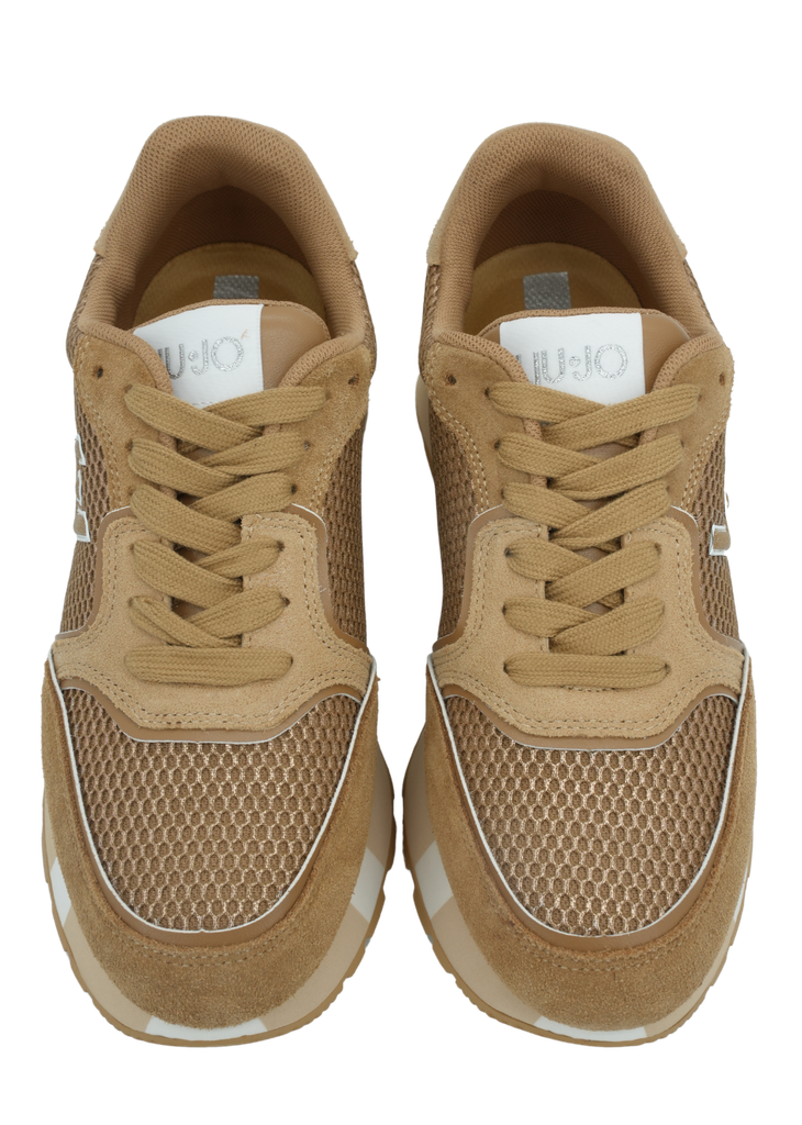 LUI JO - BASKETS "AMAZING 25" BEIGE
