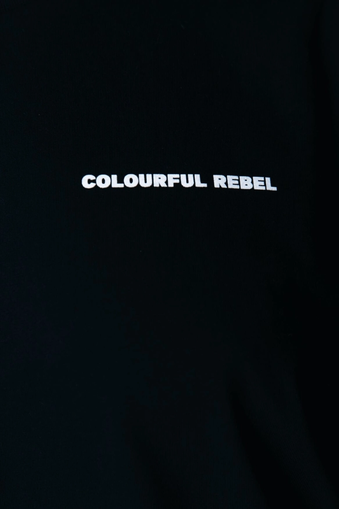 COLOURFUL REBEL - T-SHIRT "WORLD TOUR" - NOIR