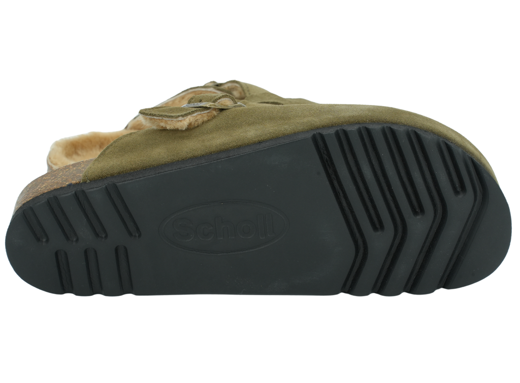 SCHOLL - SABOTS "OLIVIER" KAKI
