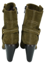 MJUS - BOTTINES WESTERN FLORA KHAKI