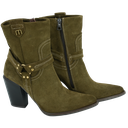 MJUS - BOTTINES WESTERN FLORA KHAKI