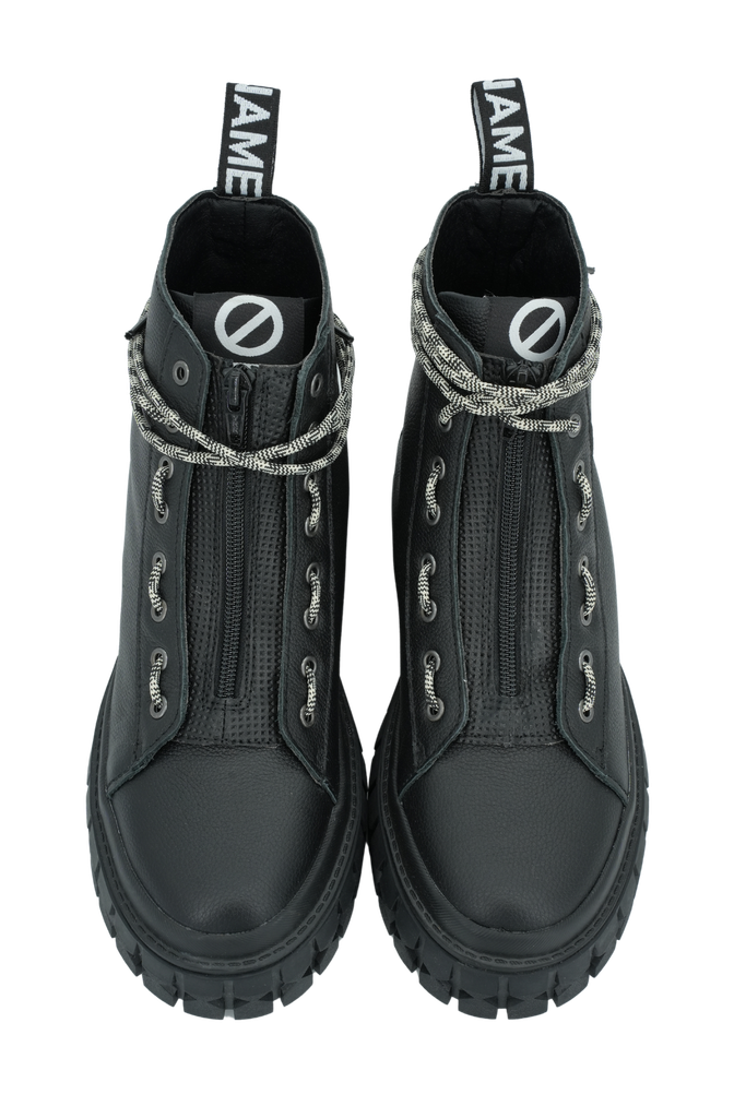 NO NAME - BOOTS NOIRES "GRAVITEE ZIP"