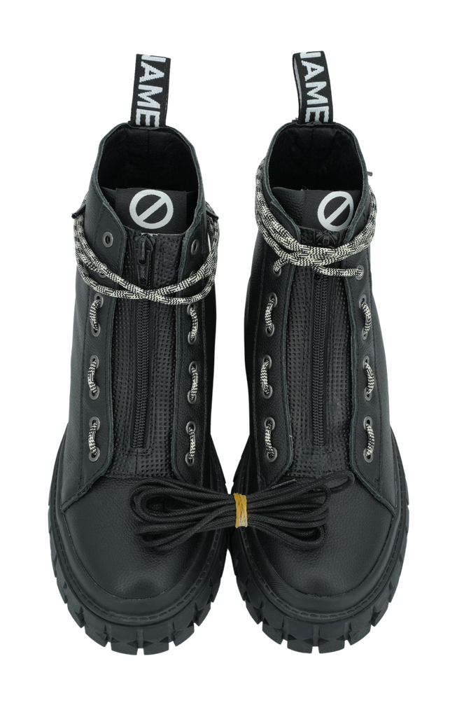 NO NAME - BOOTS NOIRES "GRAVITEE ZIP"