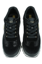 LUI JO - BASKETS "AMAZING 23" VELVET NOIRES