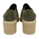 FAIRE - MOCASSINS À TALONS KAKI