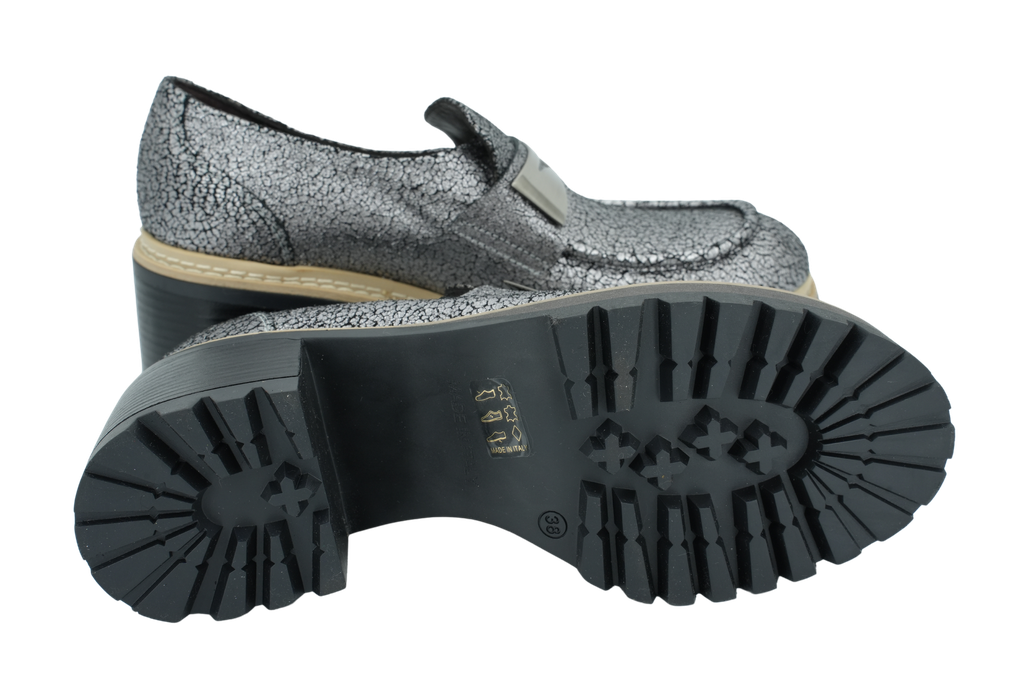 FAIRE - MOCASSINS SILVER