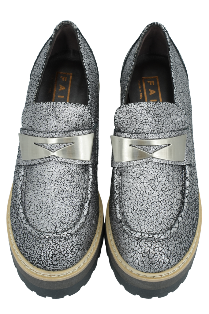 FAIRE - MOCASSINS SILVER
