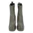 JANET&JANET - BOTTINES CHELSEA GRISES VERNIES