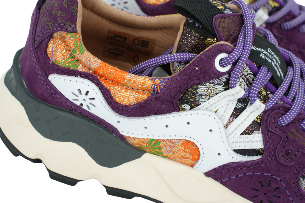 FLOWERS MOUNTAIN - YAMANO 3 VIOLET-WHITE