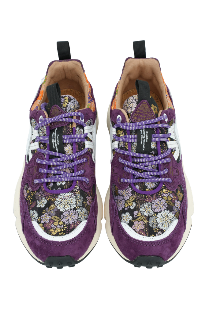 FLOWERS MOUNTAIN - YAMANO 3 VIOLET-WHITE