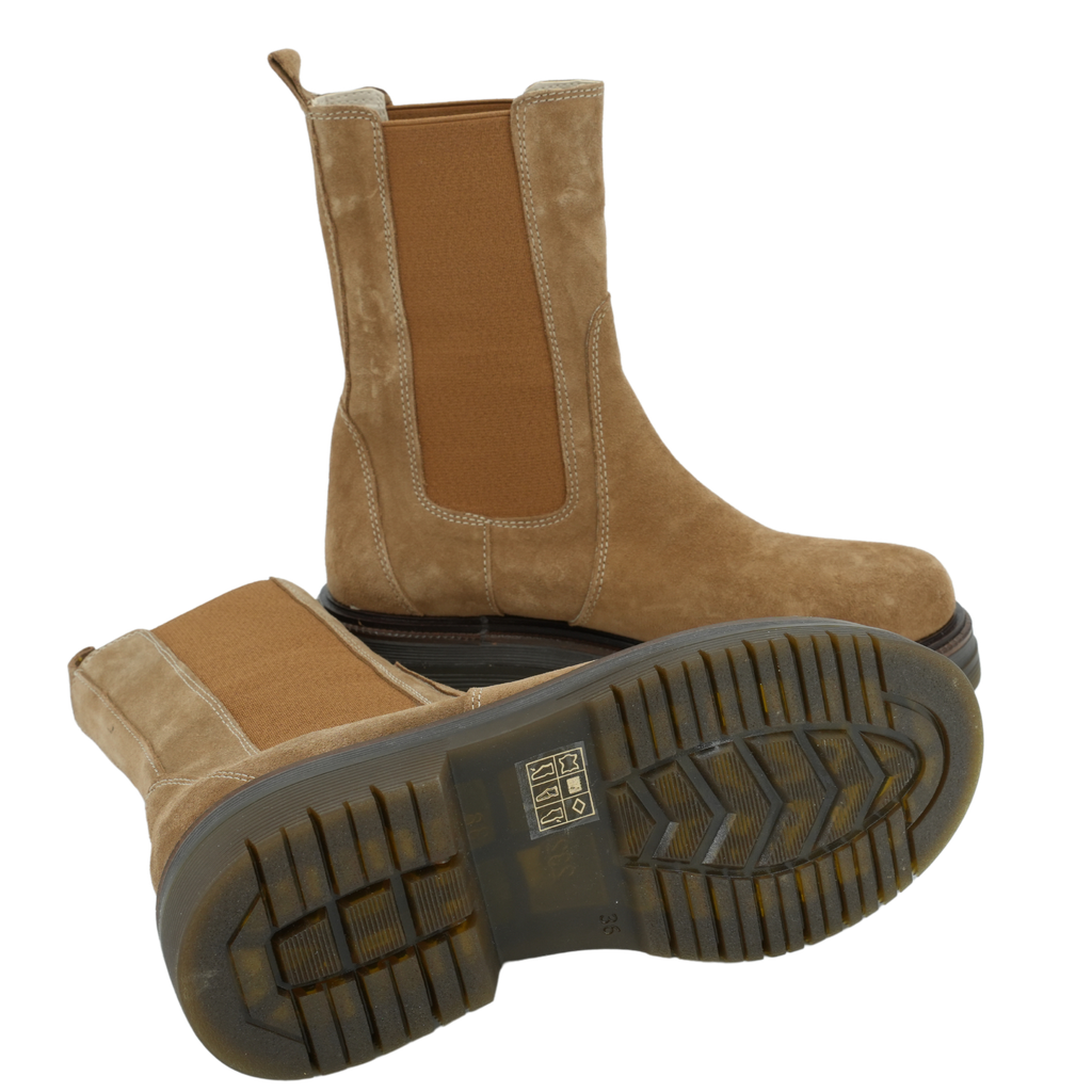 INUOVO - BOOTS CHELSEA BEIGE
