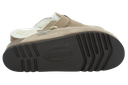 SCHOLL - SABOTS BEIGE FONCÉS FOURRÉS