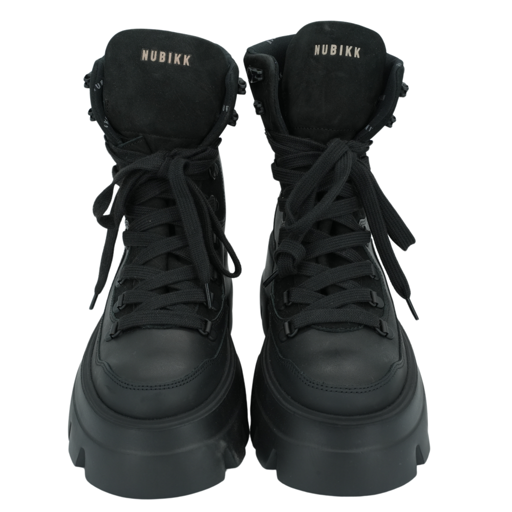 NUBIKK - BOOTS NOIRES FLORE MONTAGNE