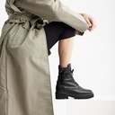 NUBIKK - BOOTS NOIRES À LACETS "FAE BOBBI FUR"
