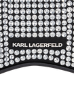 KARL LAGERFELD - SAC PORTÉ ÉPAULE AVEC STRASS "K/EVENING"
