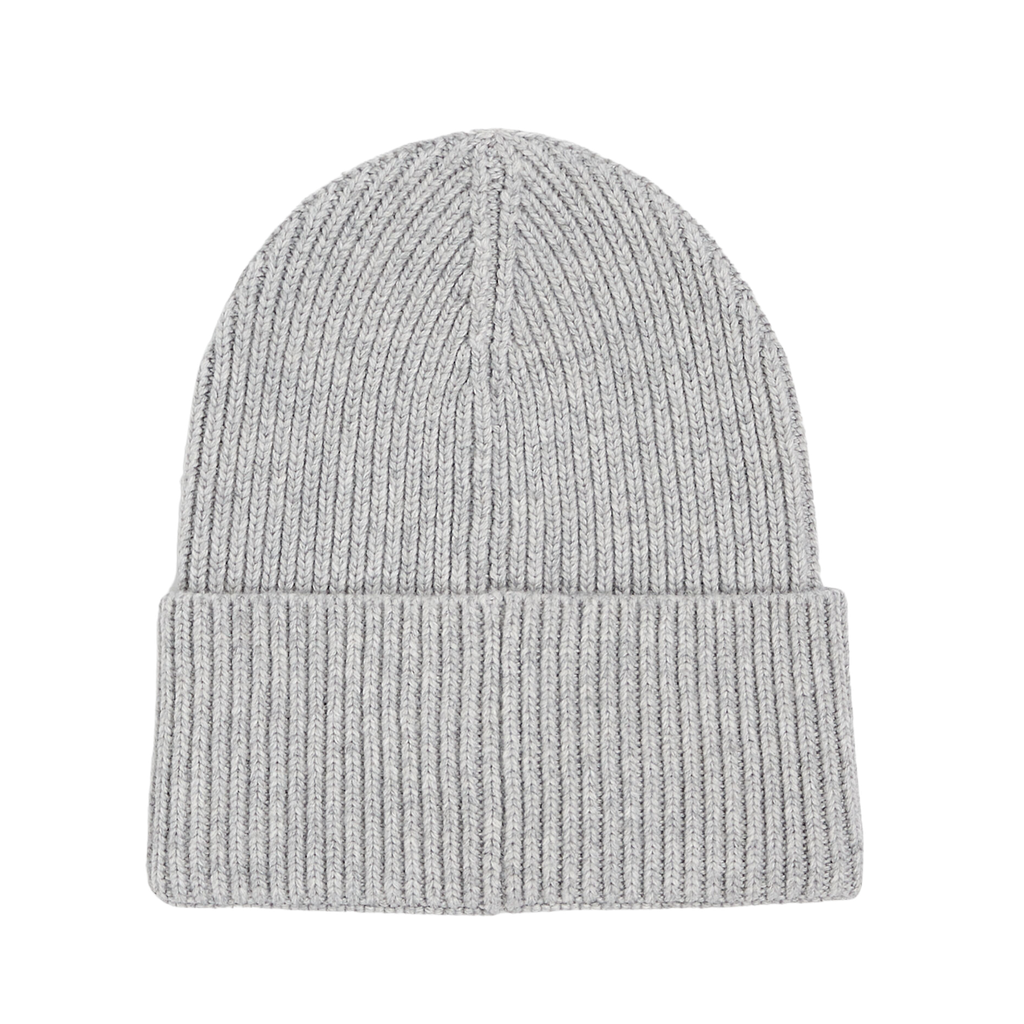KARL LAGERFELD - BONNET À LARGE REVERS "K/IKONIK" GRIS