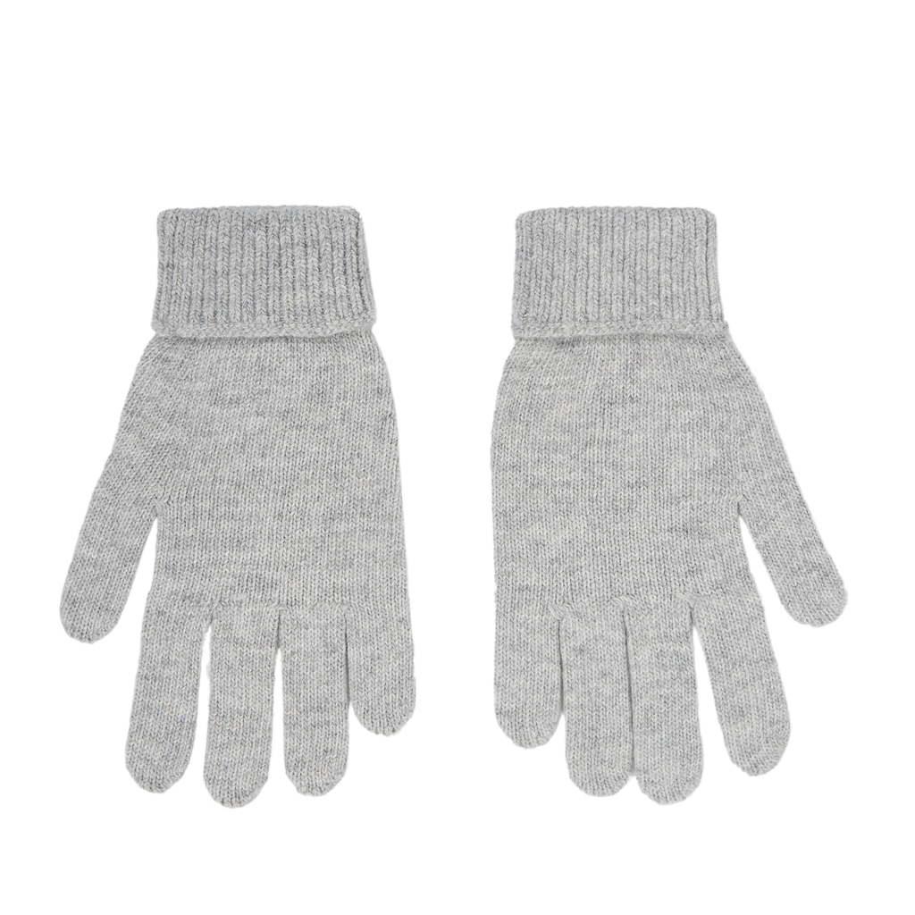 KARL LAGERFELD - GANTS EN TRICOT "K/IKONIK" GRIS