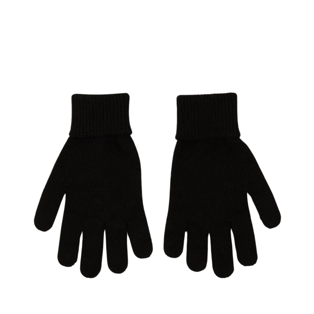 KARL LAGERFELD - GANTS EN TRICOT "K/IKONIK" NOIRS