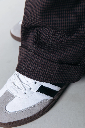 COLOURFUL REBEL - PANTALON "RUS STRAIGHT" - MARRON FONCÉ