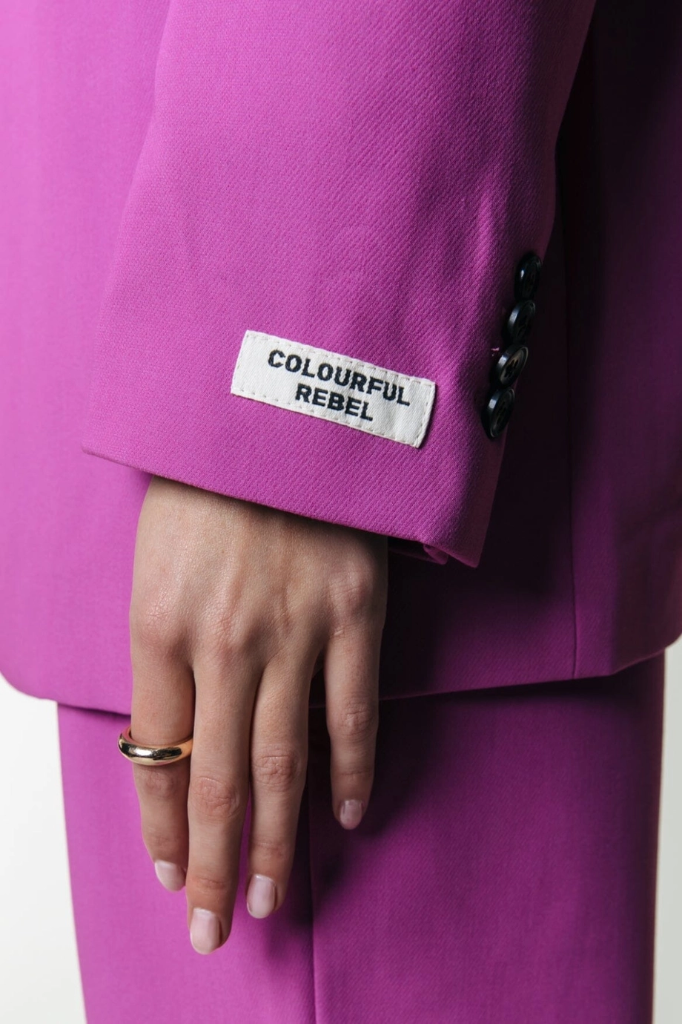 COLOURFUL REBEL - BLAZER « MIMMI » ROSE VIOLET