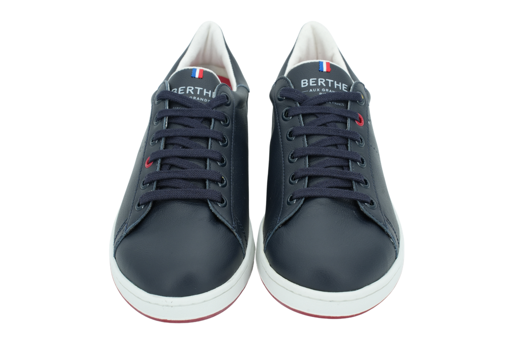 BERTHE AUX GRANDS PIEDS - BASKETS BLEUES MARINE