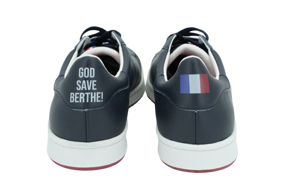 BERTHE AUX GRANDS PIEDS - BASKETS BLEUES MARINE