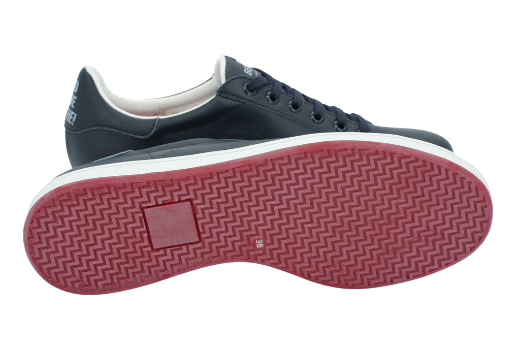 BERTHE AUX GRANDS PIEDS - BASKETS BLEUES MARINE