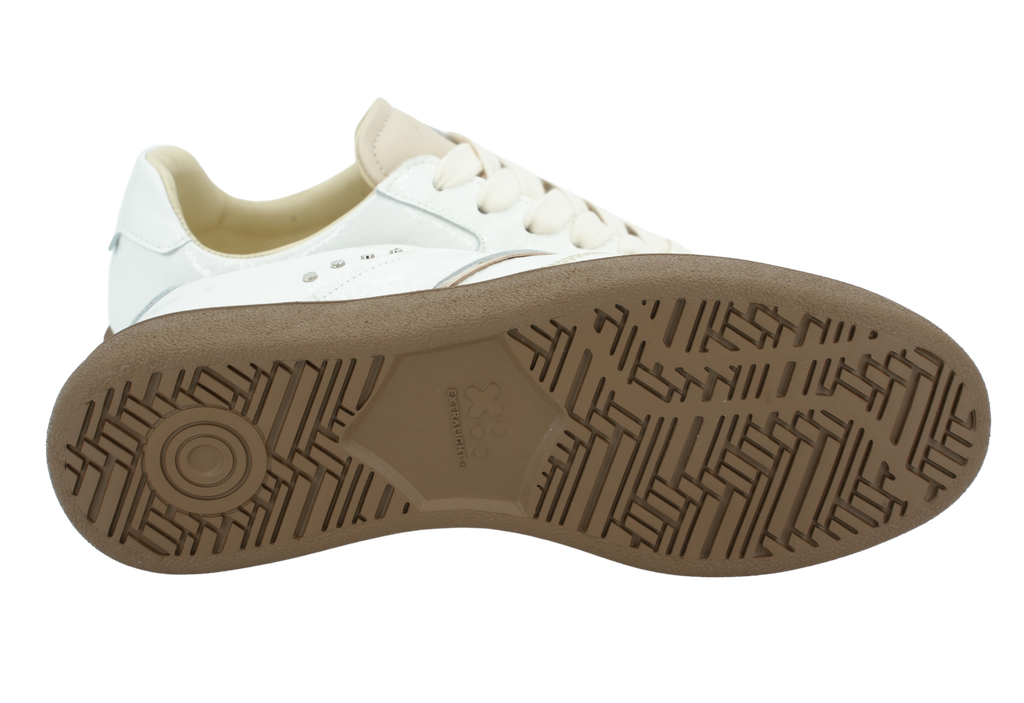 NUBIKK - BASKETS BEIGE "RAY OWEN STUDS"