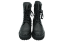 NUBIKK - BOOTS NOIRES À LACETS "FAE BOBBI FUR"