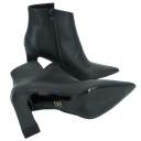 BRUNO PREMI - BOOTS À TALONS NOIR ASYMÉTRIQUE