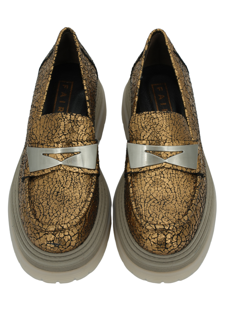 FAIRE - MOCASSINS GOLD