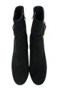 BRUNO PREMI - BOOTS NOIRS À TALONS VELOUR