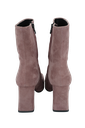 BRUNO PREMI - BOOTS À TALONS ROSE POUDRÉ