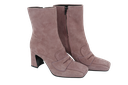 BRUNO PREMI - BOOTS À TALONS ROSE POUDRÉ