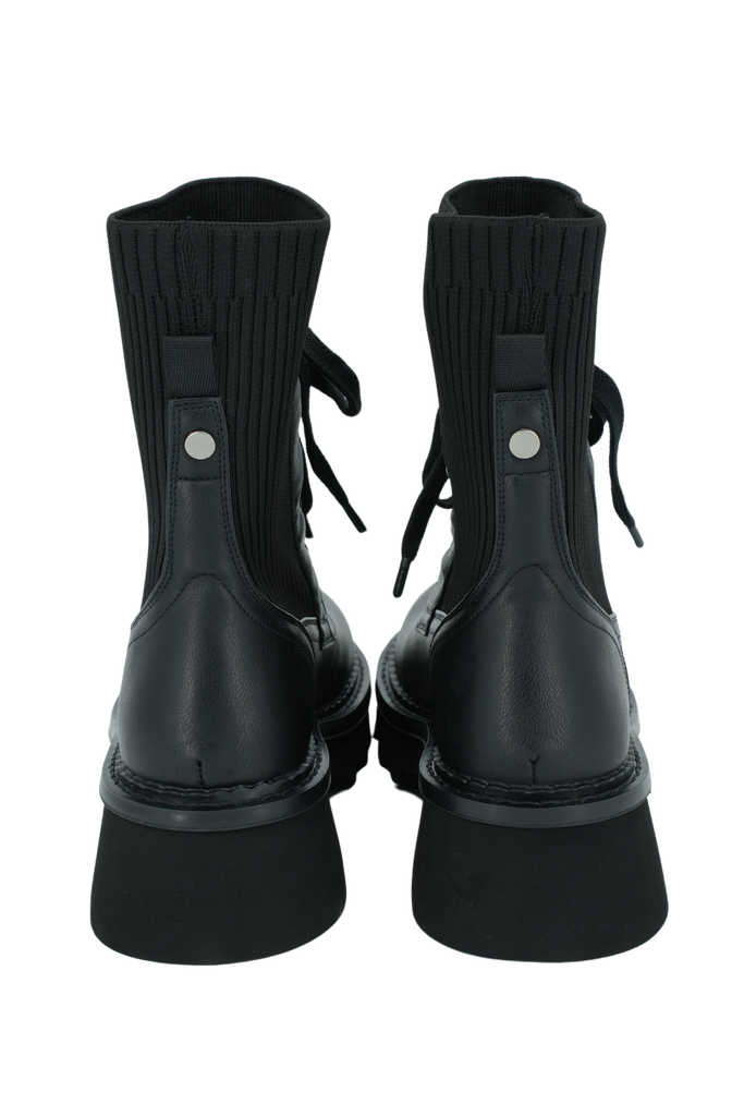 NOA HARMON - BOOTS CHAUSSETTES NOIRES "TINI"