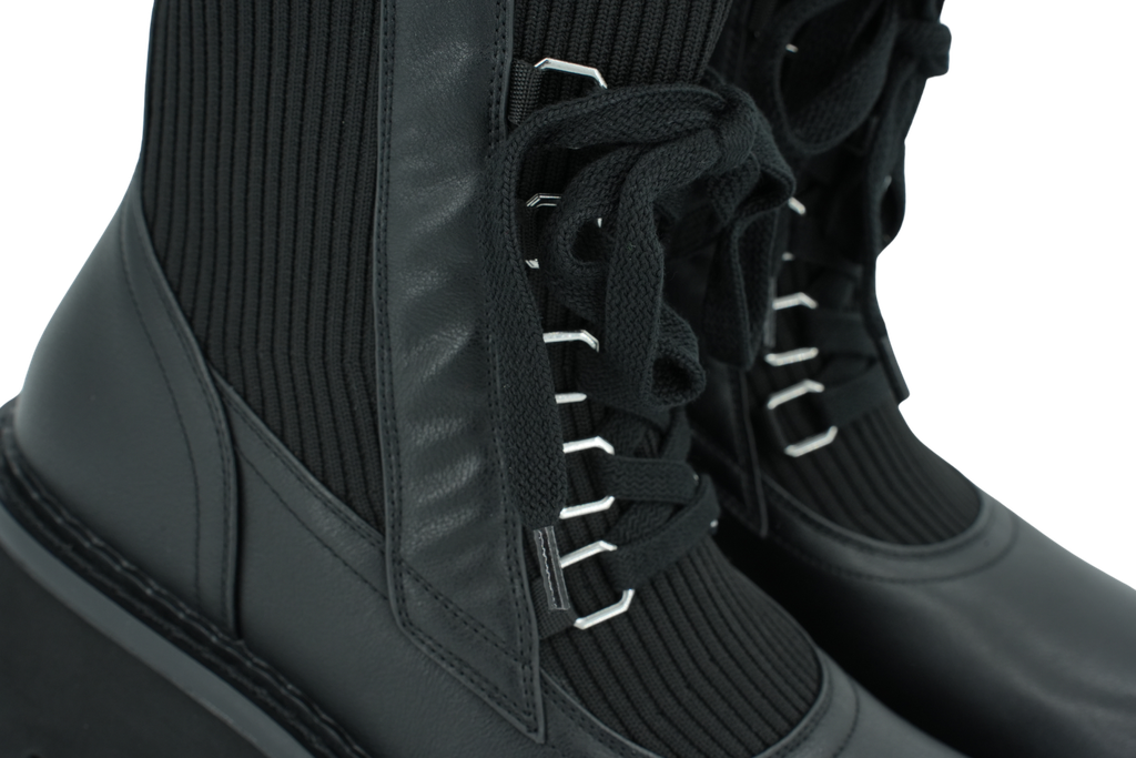 NOA HARMON - BOOTS CHAUSSETTES NOIRES "TINI"